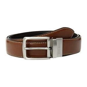 Steve Madden Brown/Black Reversible Mens Belt 40